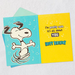 Peanuts® A Note of Happy Musical Birthday Card
