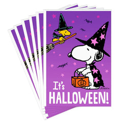 Peanuts® Snoopy and Woodstock Witches Halloween Cards, Pack of 6