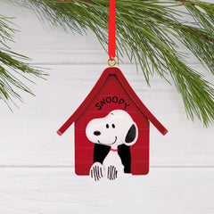 Peanuts® Snoopy's Doghouse Metal Hallmark Ornament