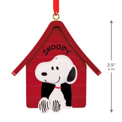Peanuts® Snoopy's Doghouse Metal Hallmark Ornament