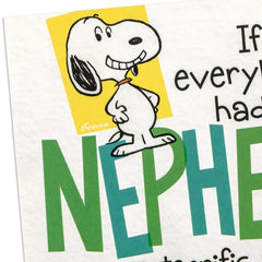 Peanuts® Snoopy It's a Big Deal Funny Birthday Card for Nephew