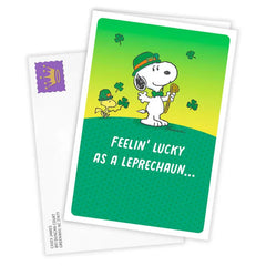 Peanuts® Snoopy Leprechaun Custom St. Patrick's Day Card