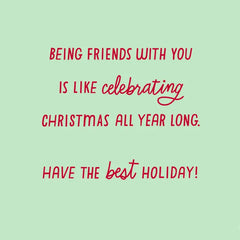 So Glad for a Friend Like You Christmas Card