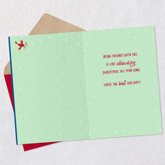 So Glad for a Friend Like You Christmas Card