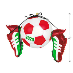 Soccer Star 2025 Ornament
