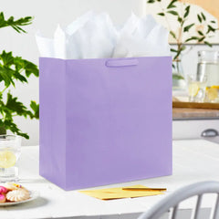 15" Lavender Extra-Deep Gift Bag