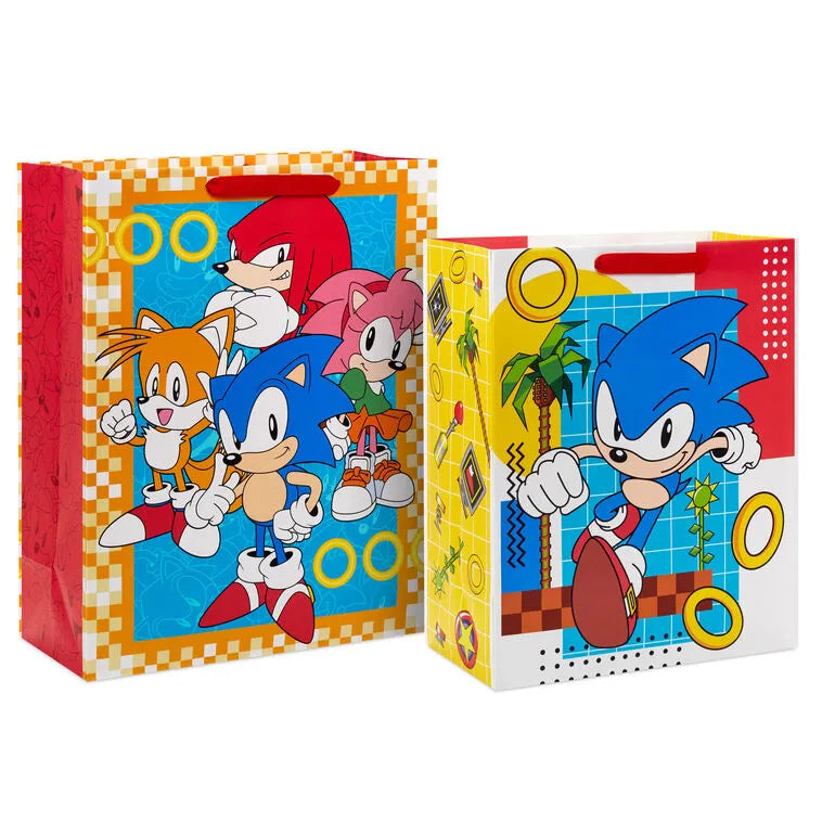 Sonic the Hedgehog™ and Friends 2-Pack Assorted Gift Bags