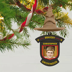 Harry Potter™ Sorting Hat House Trait Personalized Ornament, Custom Photo and Text