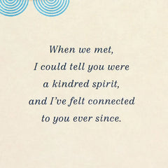 We're Soul-Friends Friendship Card