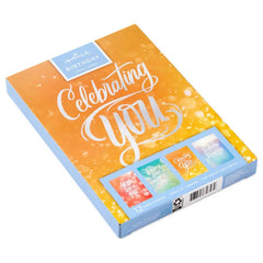 Sparkling Wishes Boxed Blank Birthday Cards Assortment, Pack of 12
