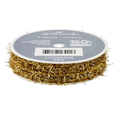 Gold Sparkle Ribbon, 12.9'