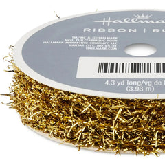Gold Sparkle Ribbon, 12.9'