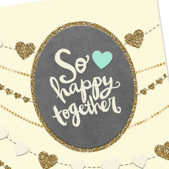 So Happy Together Wedding Card