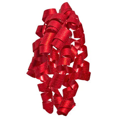 6.5" Sparkling Curly Ribbon Gift Bow