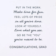 Dream Big Dreams Graduation Card