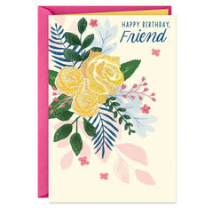 You're One-of-a-Kind Wonderful Birthday Card for Friend