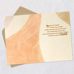 Another Year Happier and Stronger 20th Anniversary Card