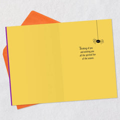 Thinking of You Across the Miles Halloween Card