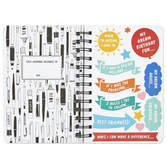 Write On! Prompted Journal With Stickers