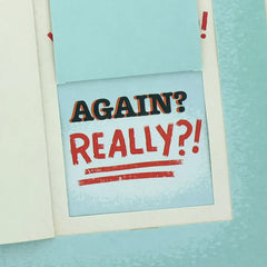 Son Doesn't Listen Funny Birthday Card Within a Card