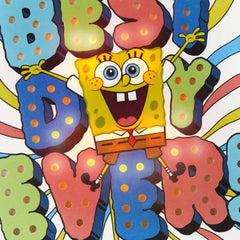 Nickelodeon SpongeBob SquarePants Best Day Ever Musical Birthday Card for Kids With Light