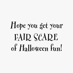 Spooky House on Hill Halloween Cards, Pack of 6