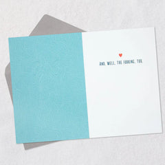 Spooning and Forking Naughty Love Card