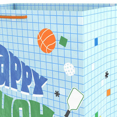 20" Happy You Day Pennants and Sports Icons Jumbo Gift Bag