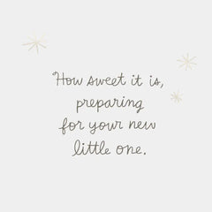 Watering Can Sprinkle of Wishes Baby Shower Card