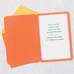 Enjoy Every Moment 30th Birthday Card