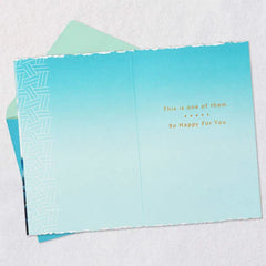 A New Meaning to Happiness Congratulations Card