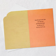 You've Got People Who Care About You Encouragement Card