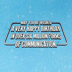 Star Wars™ R2-D2™ and C-3PO™ Droid Tune Funny Musical Birthday Card