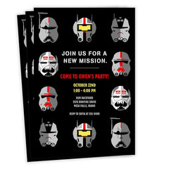 Star Wars: The Bad Batch™ Birthday Invitation
