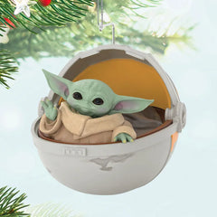Star Wars: The Mandalorian™ Grogu™ in Hovering Pram Ornament