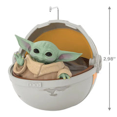 Star Wars: The Mandalorian™ Grogu™ in Hovering Pram Ornament