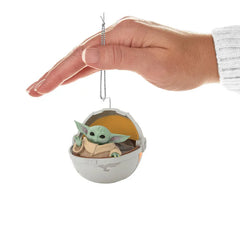 Star Wars: The Mandalorian™ Grogu™ in Hovering Pram Ornament