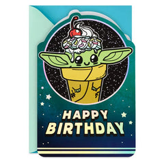 Star Wars: The Mandalorian™ Grogu™ Kind, Smart and Sweet Birthday Card for Kids