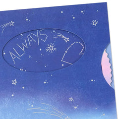 Thanking My Lucky Stars for You Birthday Card for Husband With Spinner Wheel