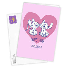 Disney Lilo & Stitch Custom Valentine's Day Card