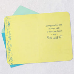 Once Upon a Time Baby Shower Card for Baby Boy