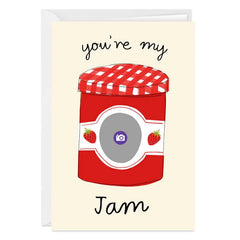 You're My Jam Custom Love Card