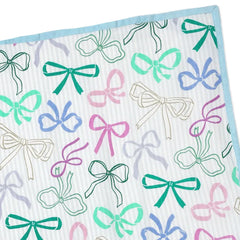 Colorful Bows Tea Towel, 18x24