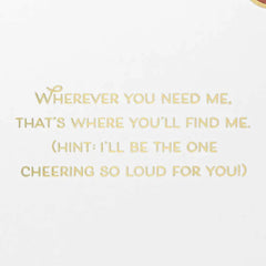 I've Got Your Back Encouragement Card