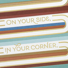 I've Got Your Back Encouragement Card