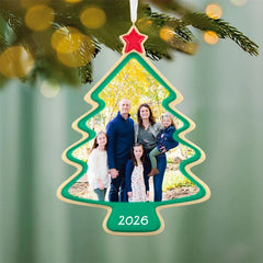Sweet Memories Sugar Cookie Tree Personalized Ornament, Custom Full Photo and Text