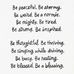 Be Just as You Are Encouragement Card