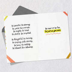 Be Just as You Are Encouragement Card