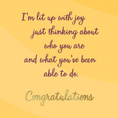 It's a Blessing to Know Someone Like You Congratulations Card