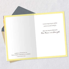 You're in My Prayers and God's Care Always Religious Encouragement Card